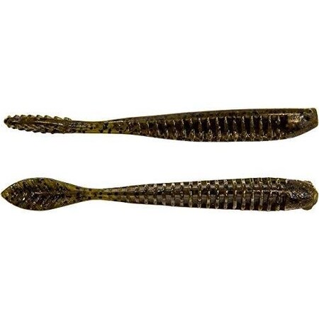 Z-Man Elaztech Trick Shotz Drop Shot Bait 42, 5Pk Green Pumpkin TS42-46PK5